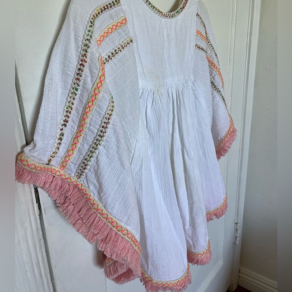 Poncho Style Kids Cover Up Top - Picture 5 of 13